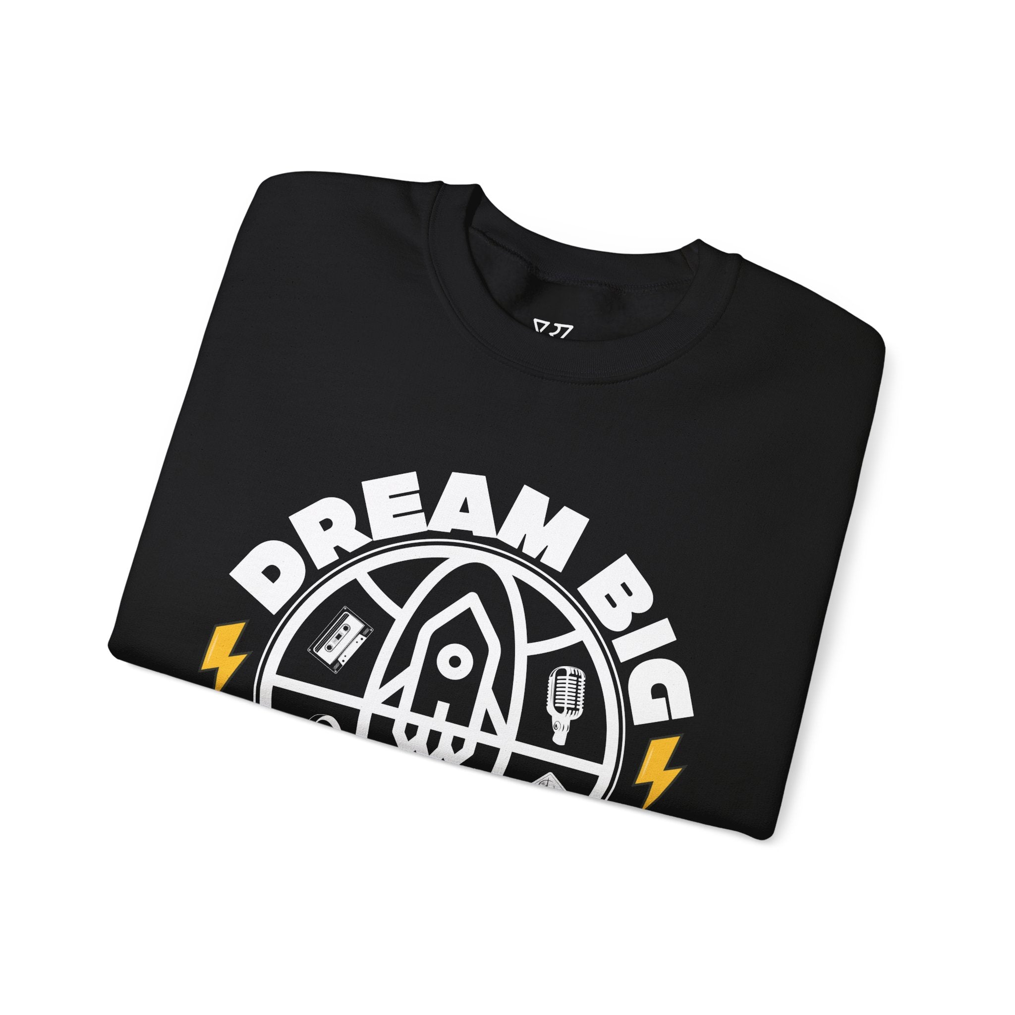 Dream Big Unisex Crewneck Sweatshirt - Motivational Gift, Casual Wear, Cozy Apparel, Inspirational Hoodie, Dreamer Sweatshirt